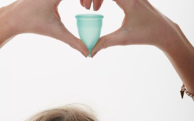 Why does my menstrual cup slip down when I use it for a while?