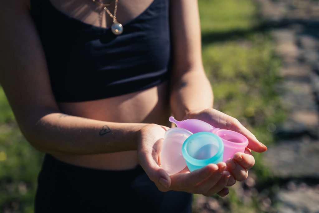 menstrual cup for sleeping