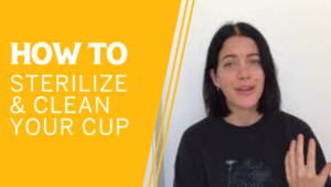 how to sterilize your menstrual cup