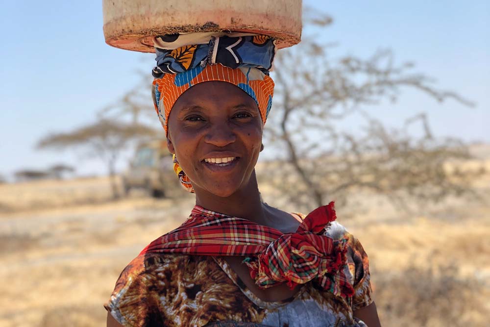 woman in Tanzania