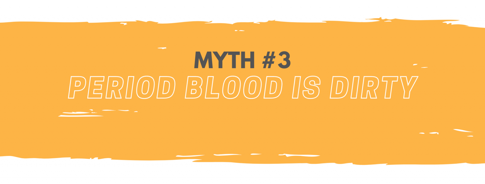 Period blood is dirty myth