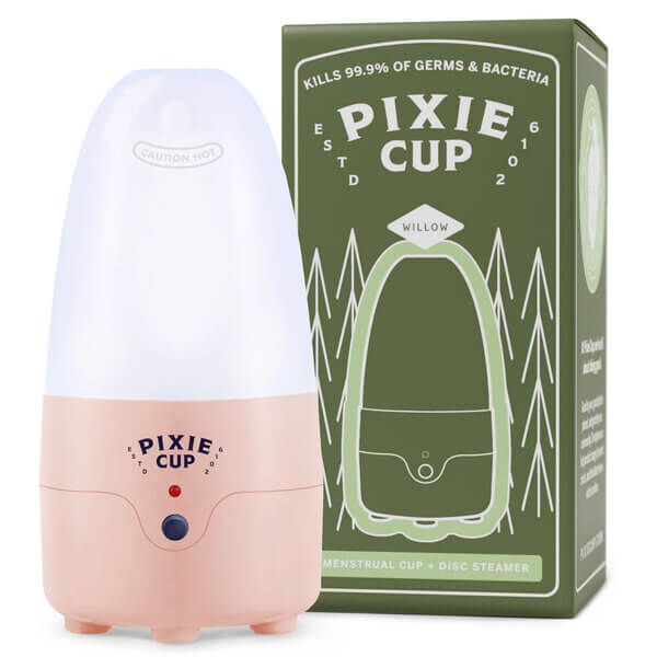 Pixie Menstrual Cup - Pixie Willow Steamer