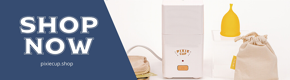 Image banner that shows Pixie Cup Sophie Steamer