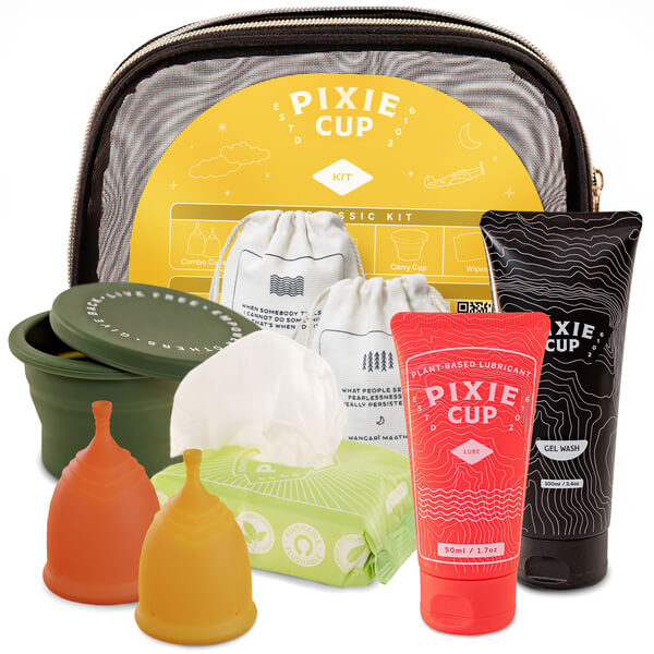 Pixie Menstrual Cup - Pixie Combo Kit