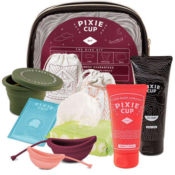 Pixie Menstrual Cup - Pixie Disc Kit