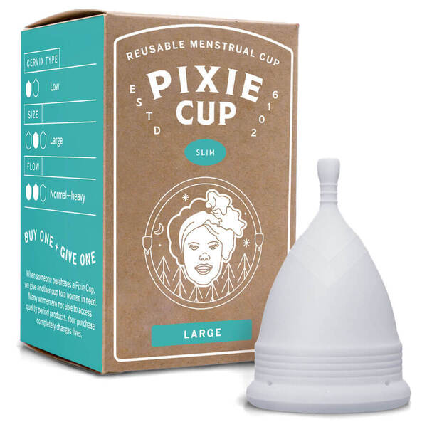 Pixie Menstrual Cup - Soft Cup Large