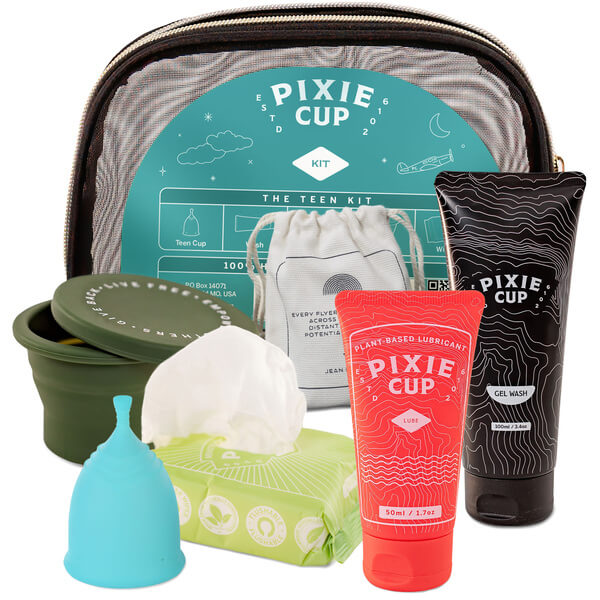 Pixie Menstrual Cup - Pixie Teen Kit