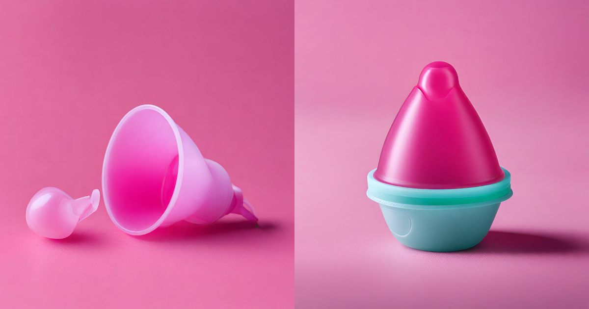 AI generated images of menstrual cups