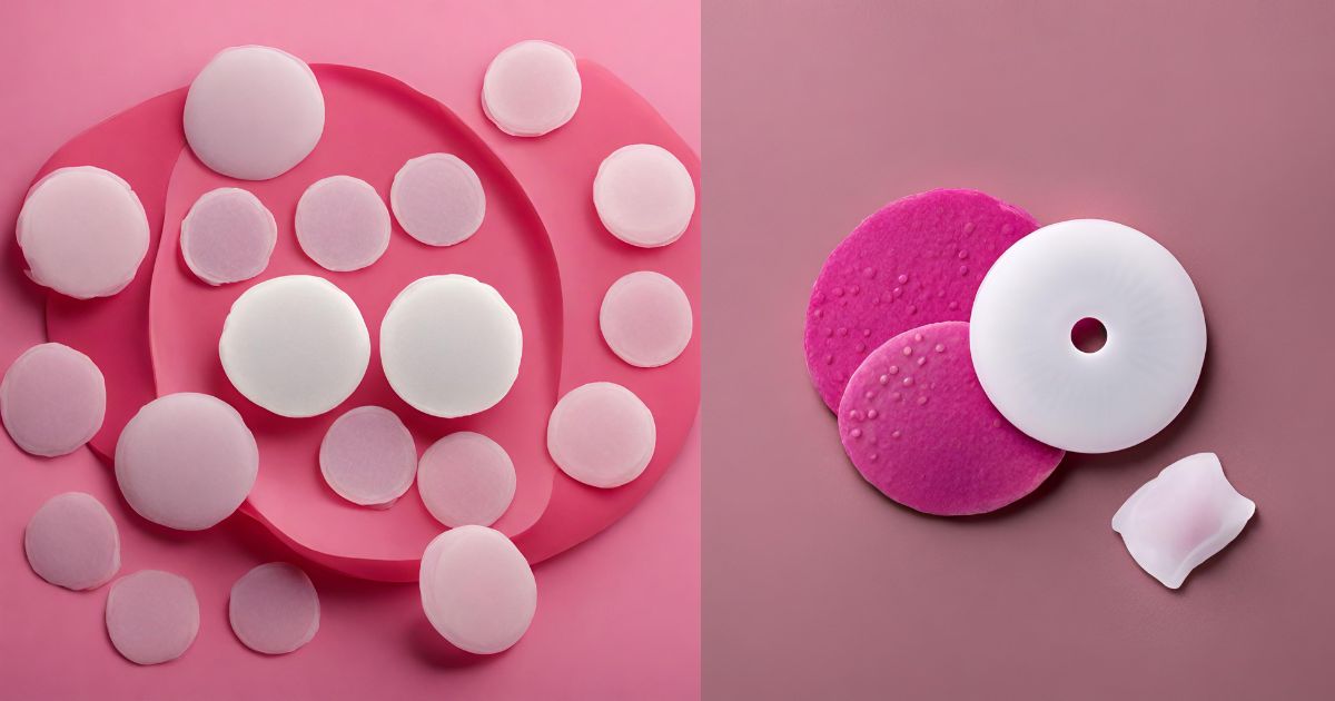 AI generated images of menstrual discs