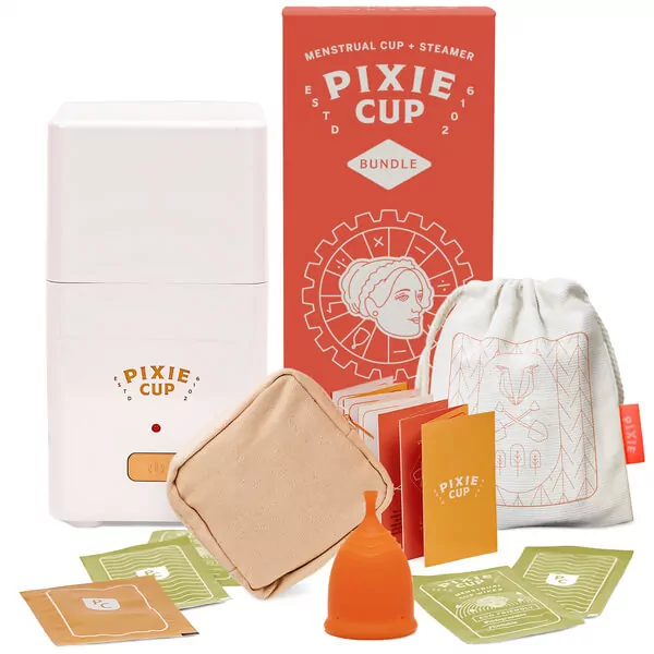 Pixie Menstrual Cup - Sophie Steamer + Classic Cup Bundle